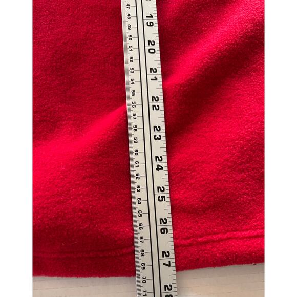 Alpine Tek by Palmetto's Women’s Red Fleece 1/4 Zip Pullover Fleece Jacket Sz XL - Picture 7 of 7